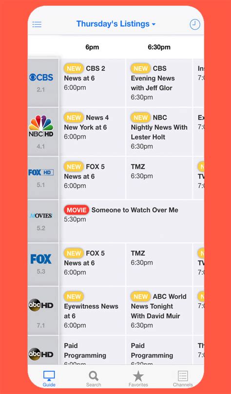 tv guide channel 9 tonight